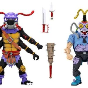 NECA Φιγούρες Δράσης Teenage Mutant Ninja Turtles 2-Pack Antrax & Scumbug 18εκ. NECA54227