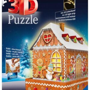Ravensburger 11237 Πάζλ 3d 257τεμ Gingerbread House
