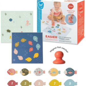 Taf Toys 12825 Εκπαιδευτικό Παιχνίδι Δραστηριοτήτων My 1st Magnetic Fishing Game  από 12+ Μηνών