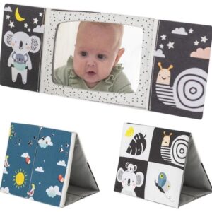 Taf Toys 12905 Tummy-Time Mirror Book Για 0+ Μηνών