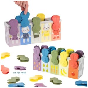 Taf Toys 13215 Bunny School Match & Count Για 18+ Μηνών