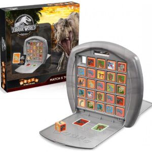 Επιτραπέζιο Winning Moves Top Trumps Match Jurassic World (Με Απλόυς Κανόνες Στα Αγγλικά) WM02092 από 4+ Ετών