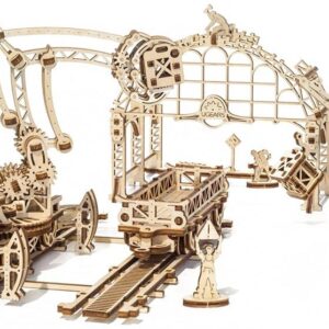 Ugears 12060 Rail Mounted Manipulator- Μοντέλο Γερανός Πάνω Σε Ράγες
