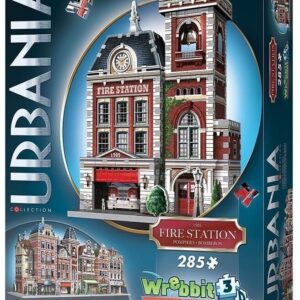 Wrebbit Παζλ 3D 285τεμ. (W3D-0505) Urbania Collection - Firestation