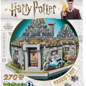 Wrebbit Παζλ 3D 270τεμ. (W3D-0512)  Harry Potter - Hagrid's Hut