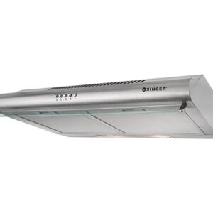 Απορροφητήρας Ελεύθερος Singer LIN 702D Ιnox 21 70cm