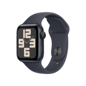 Apple Watch SE 2nd Gen GPS 40mm S/M Midnight Aluminum Case with Midnight Sport Band