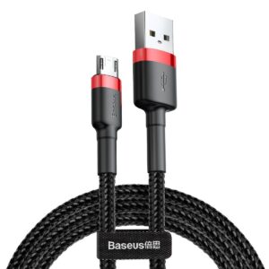 Data Cable Baseus USB 2.0 to micro USB 2m Black