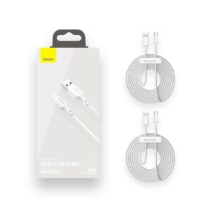 Data Cable Baseus TZCATZJ-02 USB-A to USB-C White