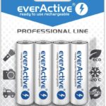 Μπαταρίες Επαναφορτιζόμενες EverActive Professional Line AA AA Ni-MH 2600mAh 4τμχ