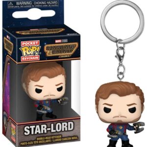 Funko Pocket Pop! Guardians of the Galaxy Vol. 3 - Star Lord Bobble-Head Keychain