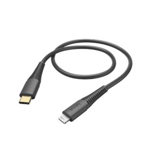 Data Cable Hama 00183308 USB-C to Lightning 1.5m Black