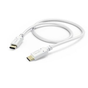 Data Cable Hama 00183332 USB-C to USB-C 0.2m White