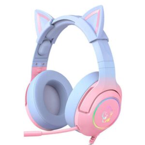 Gaming Headset Onikuma K9 Pink/Blue