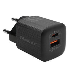 Φορτιστής Qoltec 50764 USB-A/USB-C 35W Black ( No Cable )