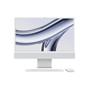 AIO APPLE 23.5 " 4480x2520, M3, 8 GB, Apple GPU , macOS Sonoma, Silver - έως 6 άτοκες δόσεις
