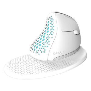 Mouse Delux M618XSD Wireless Vertical White