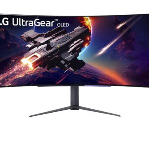 Gaming Monitor LG 45GR95QE-B 44.5 ",  3440x1440, 0.03 ms, 240 Hz, Curved screen