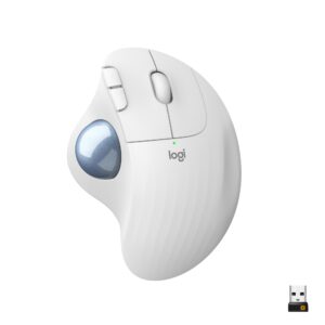 Mouse Logitech Ergo M575 Wireless White