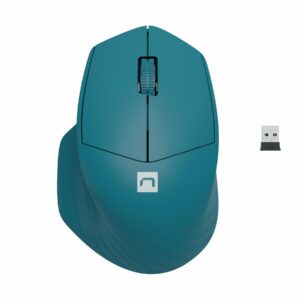 Mouse Natec Siskin 2 Wireless Turquoise