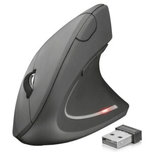 Mouse Trust Wireless Verto Ergonomic Black 22879