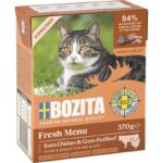 Υγρή Τροφή Γάτας Bozita Fresh Menu Sterilised Extra 370g Chicken