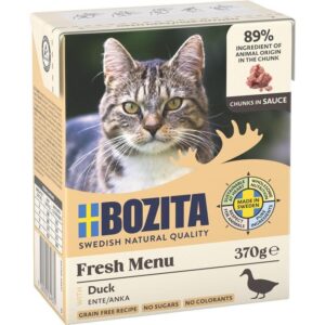 Υγρή Τροφή Γάτας Bozita Fresh Menu Duck 370g