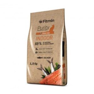 Ξηρά Τροφή Fitmin Purity Indoor Salmon 1.5 Kg