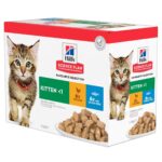 Υγρή Τροφή Hill's Feline Kitten Multipack Poultry 12x85g