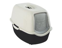 Τουαλέτα Γάτας Κλειστή Rotho Bailey 56x40x39cm White/Black