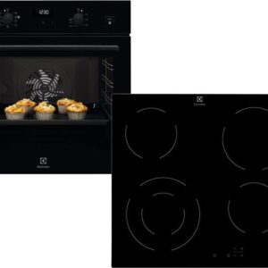 Set Εντοιχισμού Electrolux Φούρνος EOD5C50Z + Εστίες Κεραμικές EHF6241FOK