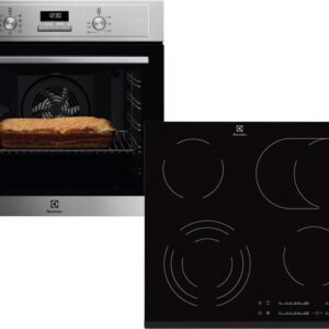 Set Εντοιχισμού Electrolux Φούρνος EOF3H40X + Εστίες Κεραμικές EHF6547FXK