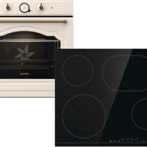 Set Εντοιχισμού Gorenje Φούρνος BOS67372CLI + Εστίες Κεραμικές ECT643BX