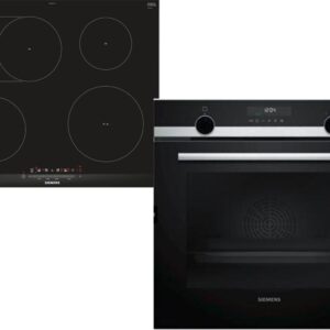 Set Εντοιχισμού Siemens Φούρνος HB578G0S6 + Εστία Επαγωγική EH675FFC1E