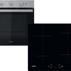Set Εντοιχισμού Whirlpool Φούρνος OMR35HR0X + Εστίες Επαγωγικές WS Q2160 NE