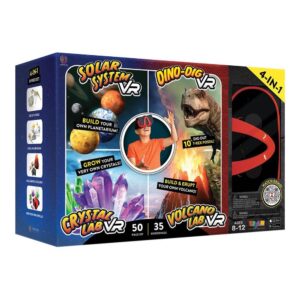 Abacus Brands Project Lab 4 in 1 Combo Pack VR Επιστημονικό σετ εικονικής πραγματικότητας – Πλήρης Έκδοση – Περιλαμβάνει Γυαλιά VR