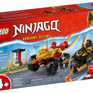 LEGO Ninjago 71789 Kai and Ras's Car and Bike Battle