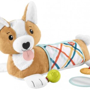 Mattel Fisher Price Σκυλάκι από Ύφασμα με Ήχους για Νεογέννητα HJW100
