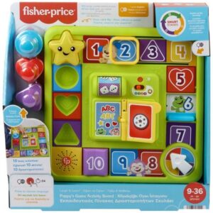 Mattel Fisher Price Laugh And Learn Εκπαιδευτικος Πινακας Δραστηριοτητων Σκυλακι για 9+ μηνών HRB70