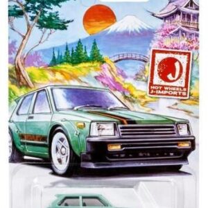 Mattel Aυτοκινητάκι Hot Wheels J-Imports '81 Toyota Starlet KP61 για 3+ ετών HRT02
