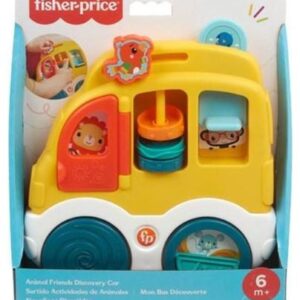 Mattel Fisher Price Animal Friends Discovery Αυτοκίνητο Ανακάλυψης για 6+ μηνών HXK33