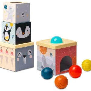 Taf Toys 12735 North Pole Ball Drop Stacker Για 6+ Μηνών