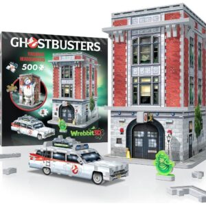 Wrebbit Ghostbusters HQ - puzzle 3D Wrebbit 500pcs W3D1018